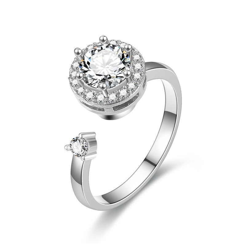 Fidget Ring - Anxiety Ring Diamant