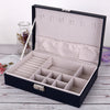 PU Leather Double-layer Jewelry Box Jewelry Storage Bag