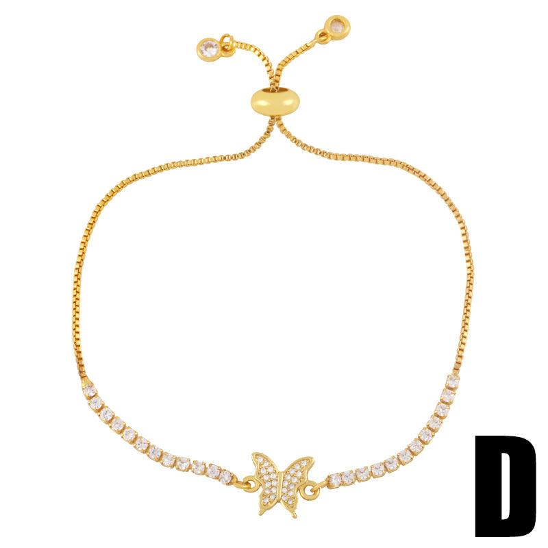 Zeitlose Elegante 18K Gold Armbänder mit funkelnden Zirkon-Steinen - BuyPump