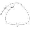 Zierliches Herz Armband in Silber