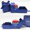 Valentinstag Geschenk Blume Seife Rose Schmuck Box Set Mädchen Frauen Ohrringe Halskette Lippenstift Make-Up Lagerung
