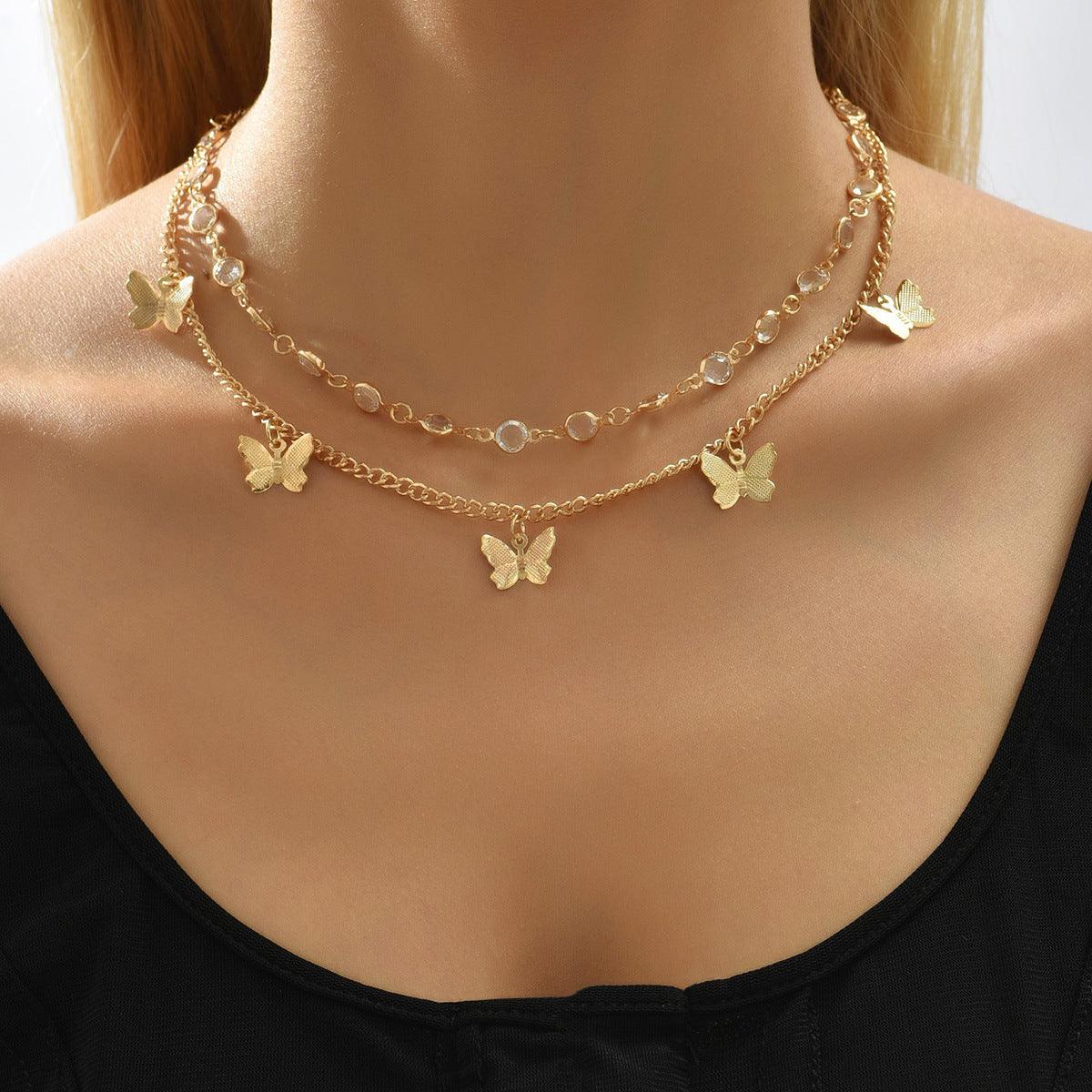 Schmetterlings Halskette - BuyPump - Personalisierter Schmuck