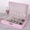 PU Leather Double-layer Jewelry Box Jewelry Storage Bag