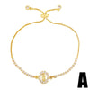 Zeitlose Elegante 18K Gold Armbänder mit funkelnden Zirkon-Steinen - BuyPump