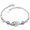 Herzens Armband Lila - BuyPump
