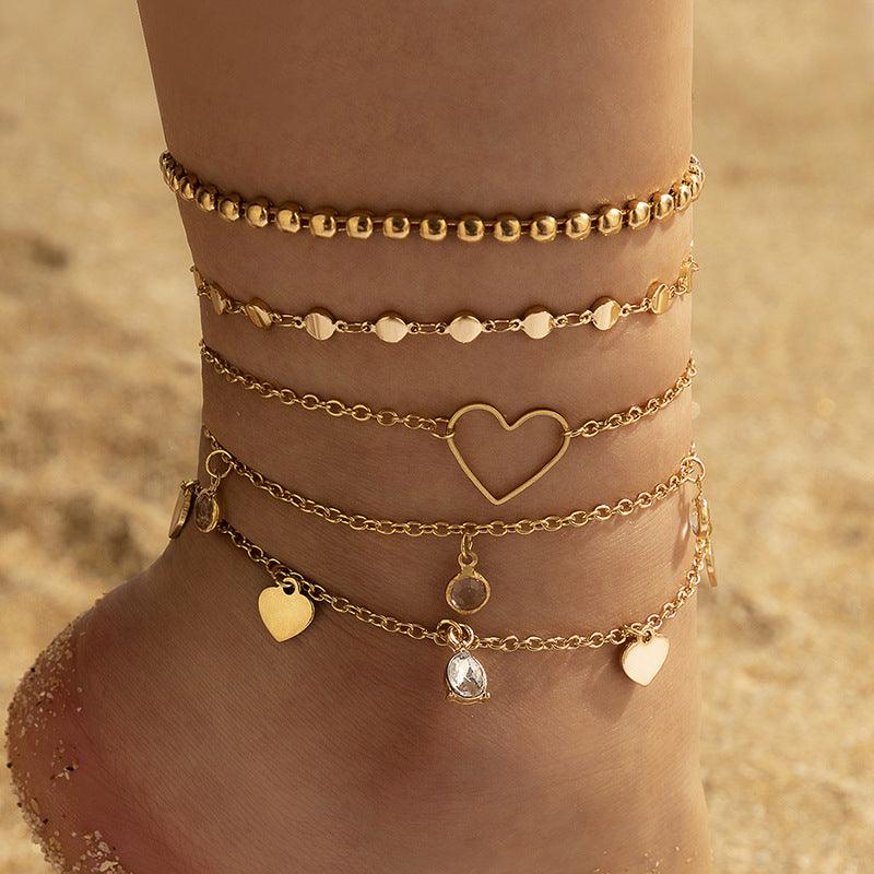 Modisches Fußkettchen - BuyPump - Personalisierter Schmuck